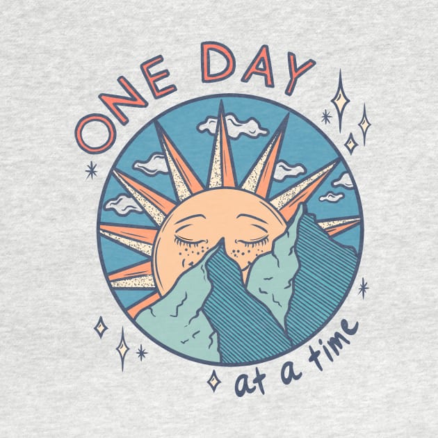 One Day at a Time by Luck and Lavender Studio